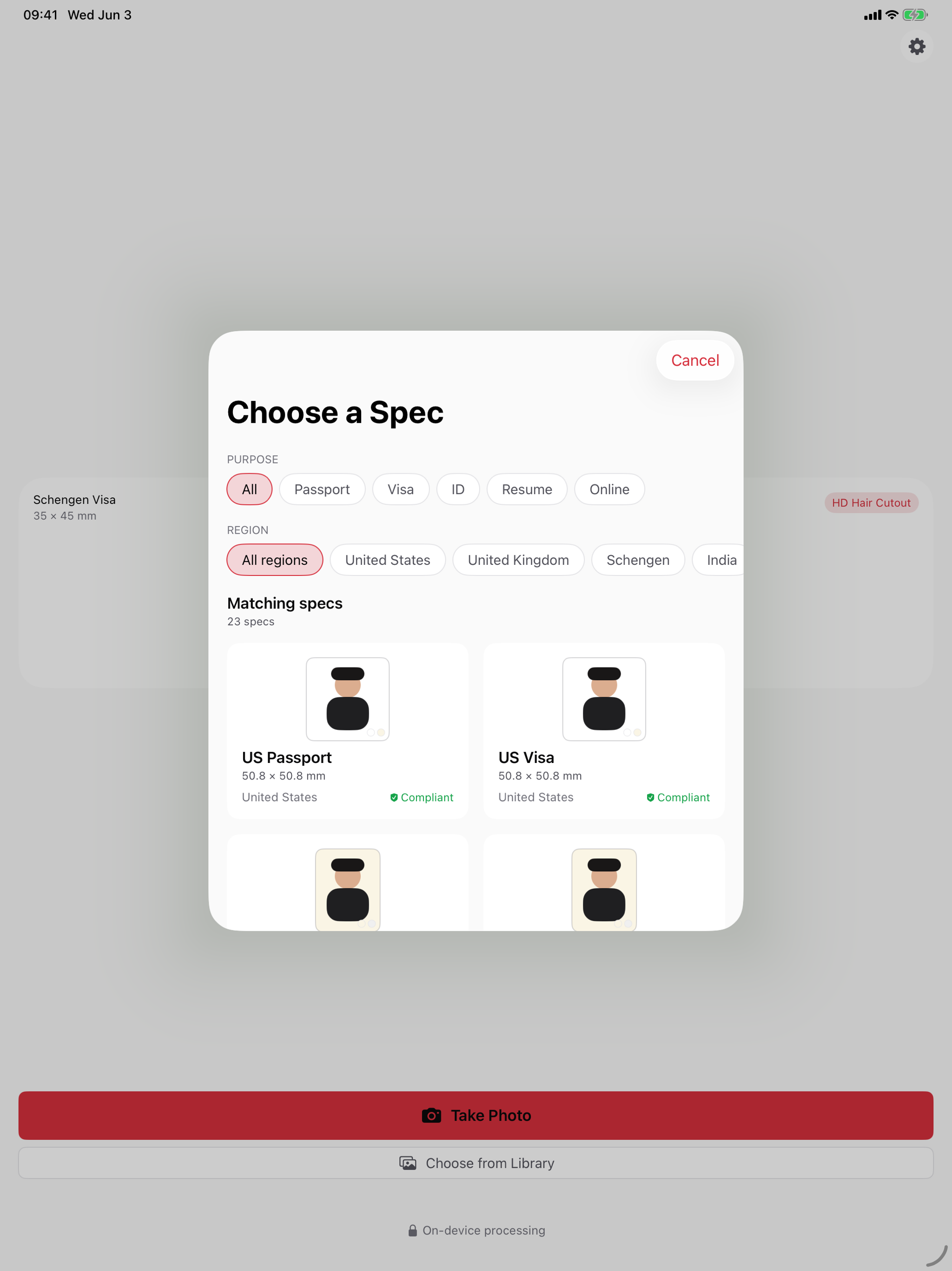 IDKit: Passport & ID Photos screenshot 7