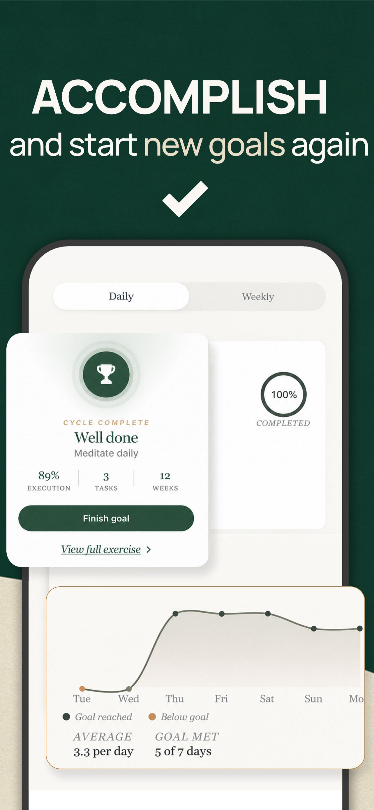Life Goals Planner - capria screenshot 6