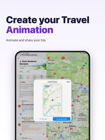 Mapsiti iPad screenshot
