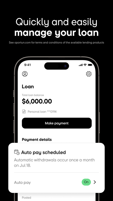 Oportun - Save, borrow, budget Screenshot