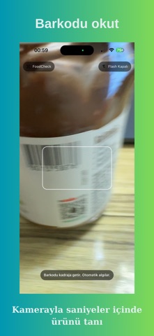 FoodCheck Gıda Analiz screenshot