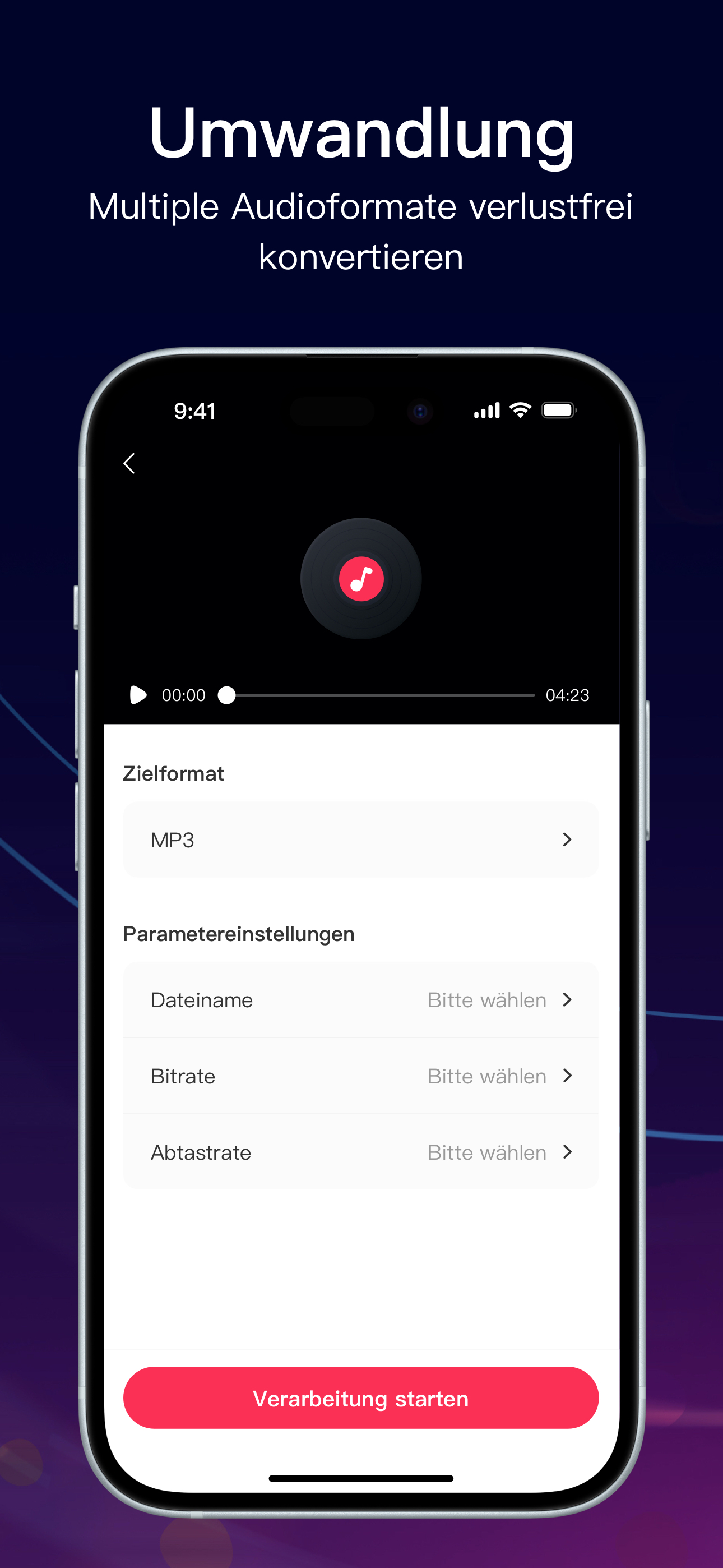MP3 Converter-audio extrakt