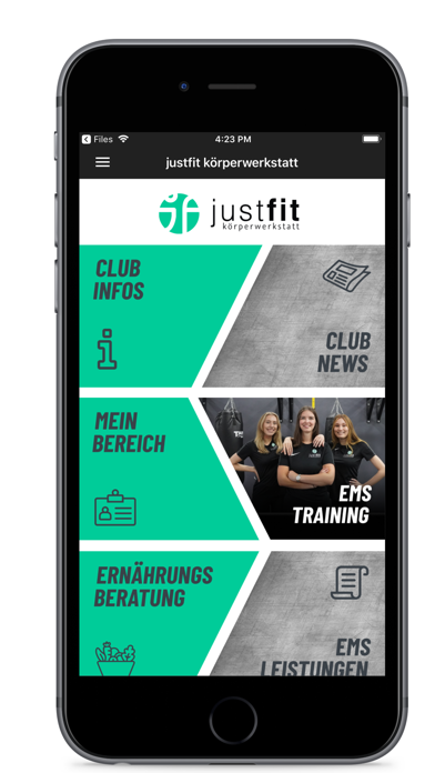 JustFit K?rperwerkstatt Screenshot