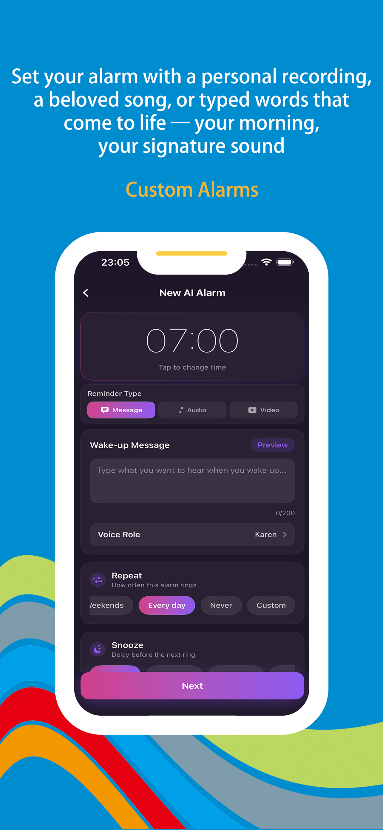 Wonder Alarm - Alarm Clock screenshot 4