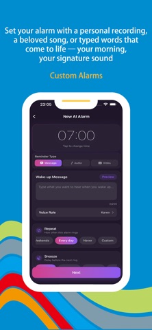 Wonder Alarm - Alarm Clock iPhone screenshot