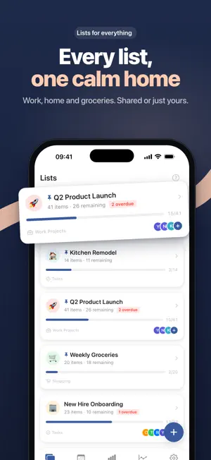 Atela: Lists, Tasks & Plans screenshot 2