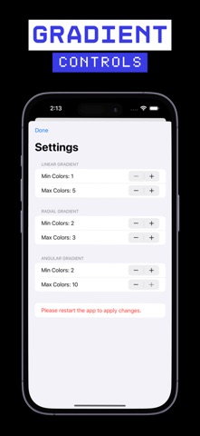 Gradient Background: GradientX Screenshot 6 of 6