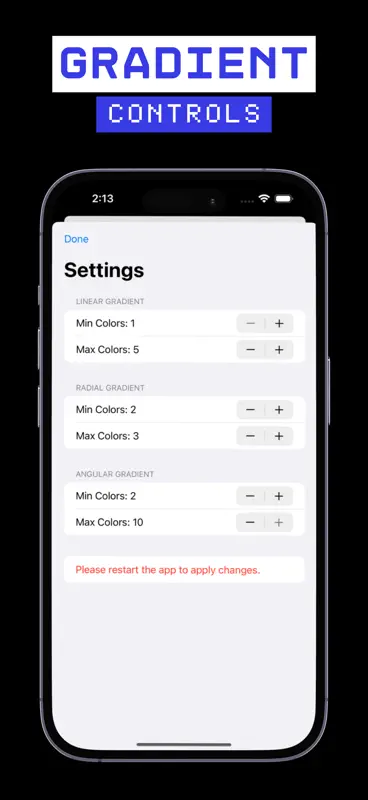 Gradient Background: GradientX screenshot 6 of 6