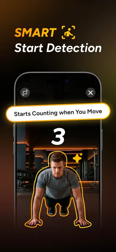 Push Up Counter. screenshot 1