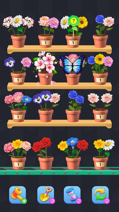 Blossom sort - Flower Games Screenshot