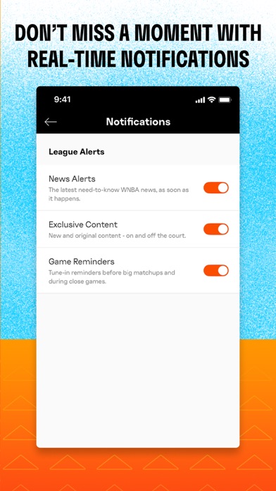 WNBA: Live Games & Scores Screenshot