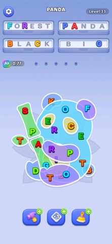 Word Bolt: Screw Puzzle Games iPhone screenshot