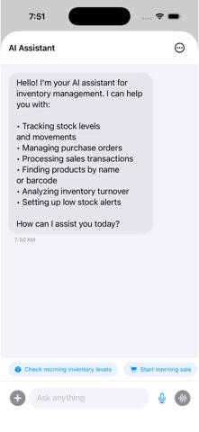Inventory & Sales Manager screenshot