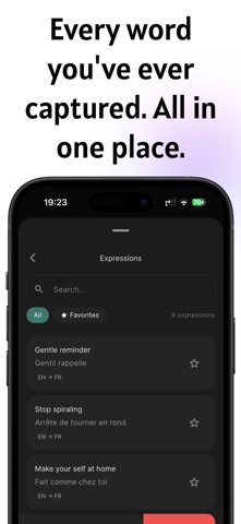 Frase - Language memory iPhone screenshot