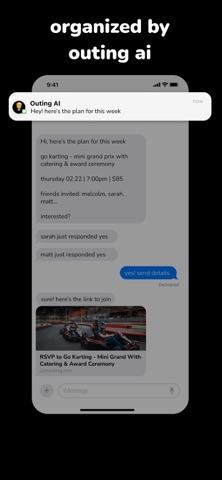 Outing: Friends & Activities Screenshot 2 of 5