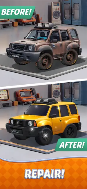 Car Match: Car Restoration screenshot 3