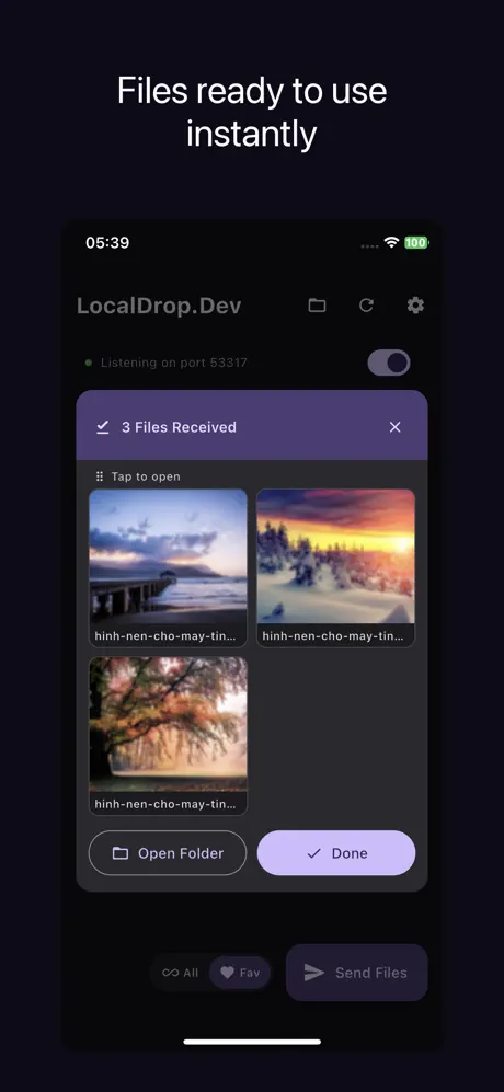 LocalDrop.Dev 本地快传助手应用截图