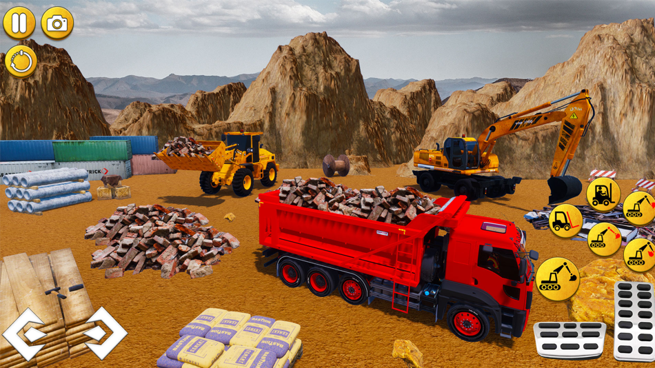 #2. Heavy Crane JCB Excavator 3D (iOS) Av: Waseem Ahmad