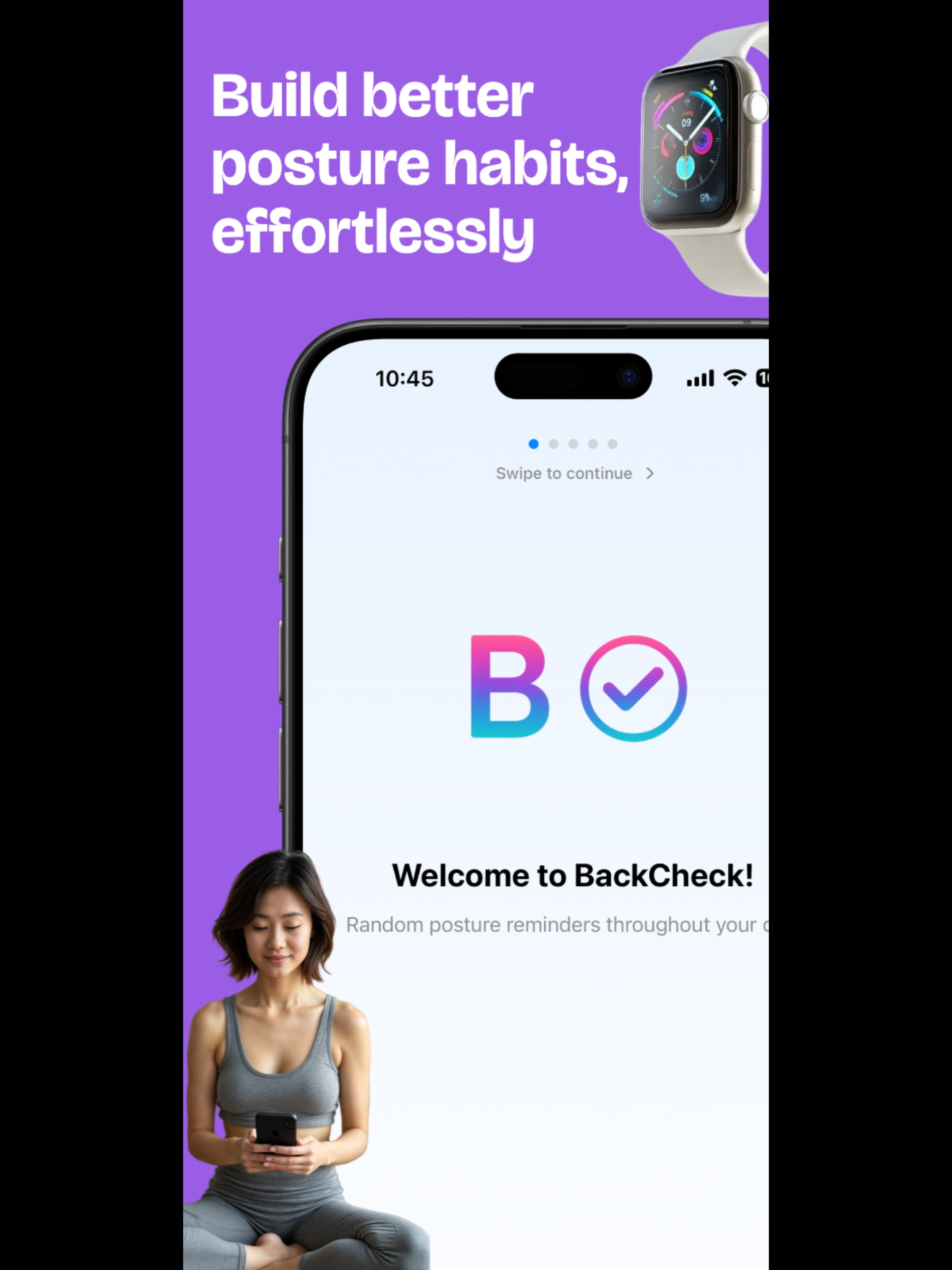 BackCheck: Posture Reminder screenshot 7