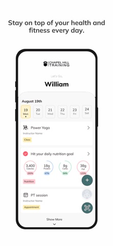 Chapel Hill Training screenshot