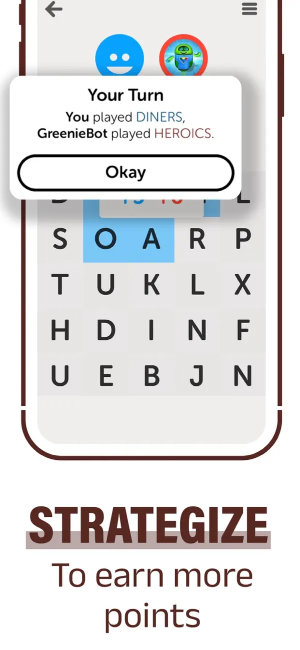 Letterpress – Word Game Screenshot 4