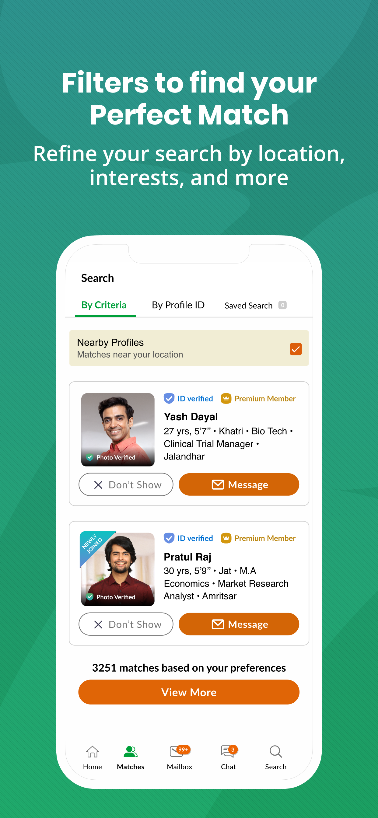 Punjabi Matrimony®- Shaadi App screenshot 5