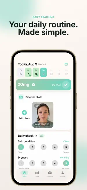 Accutane Tracker & Log: IsoPal screenshot 1