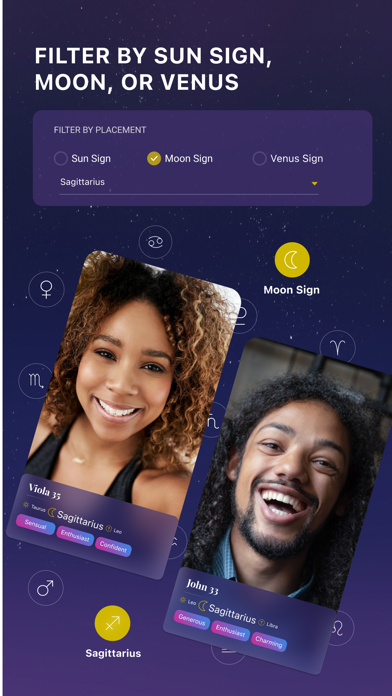 NUiT: Astrology Match, Dating Screenshot