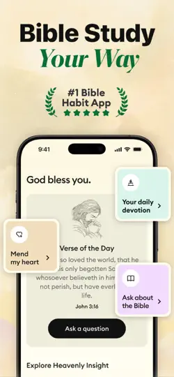 Captura de pantalla de Holify: La Biblia - Bible Chat en iPhone 1