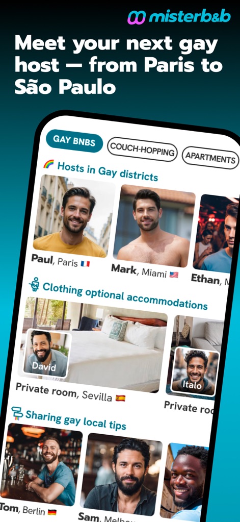 Misterb&b & Weere: Gay Social - Social Networking App | MWM