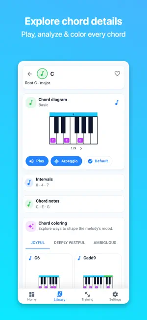 ChordMaster: Learn & Train iPhone screenshot 3