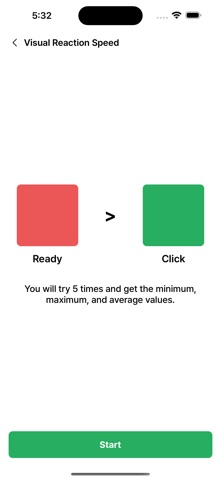 Reaction Speed Test - Prove it iPhone screenshot