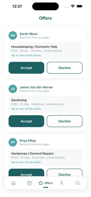 Joblee screenshot 1