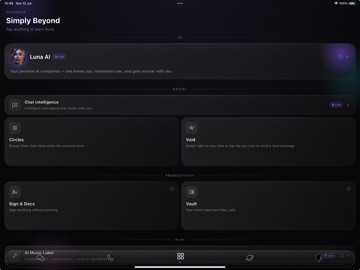 OpenBook Chat iPad screenshot
