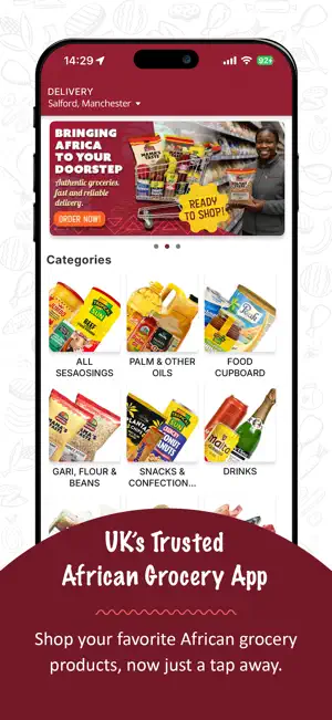 African Grocers Online Store screenshot 2