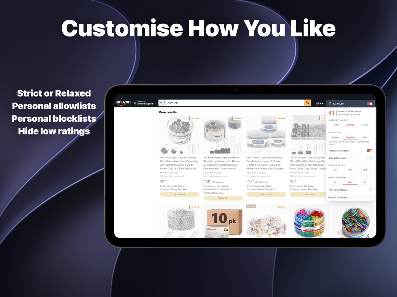 Screenshot 7 of Amaslop - Shopping Protection