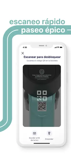 Captura de pantalla de BiZi en iPhone 4