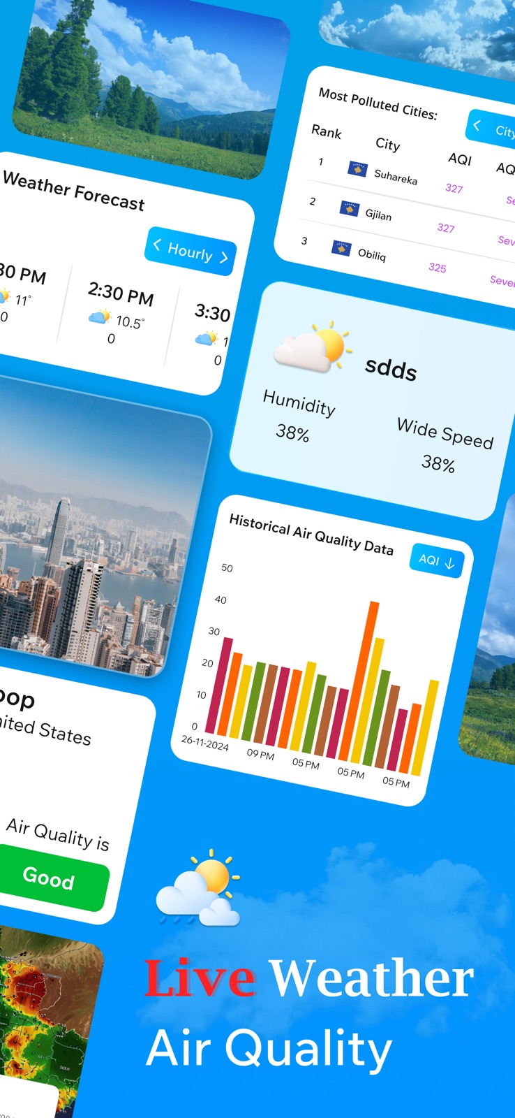 Live AQI Air Quality Index Map iphone screenshot 2