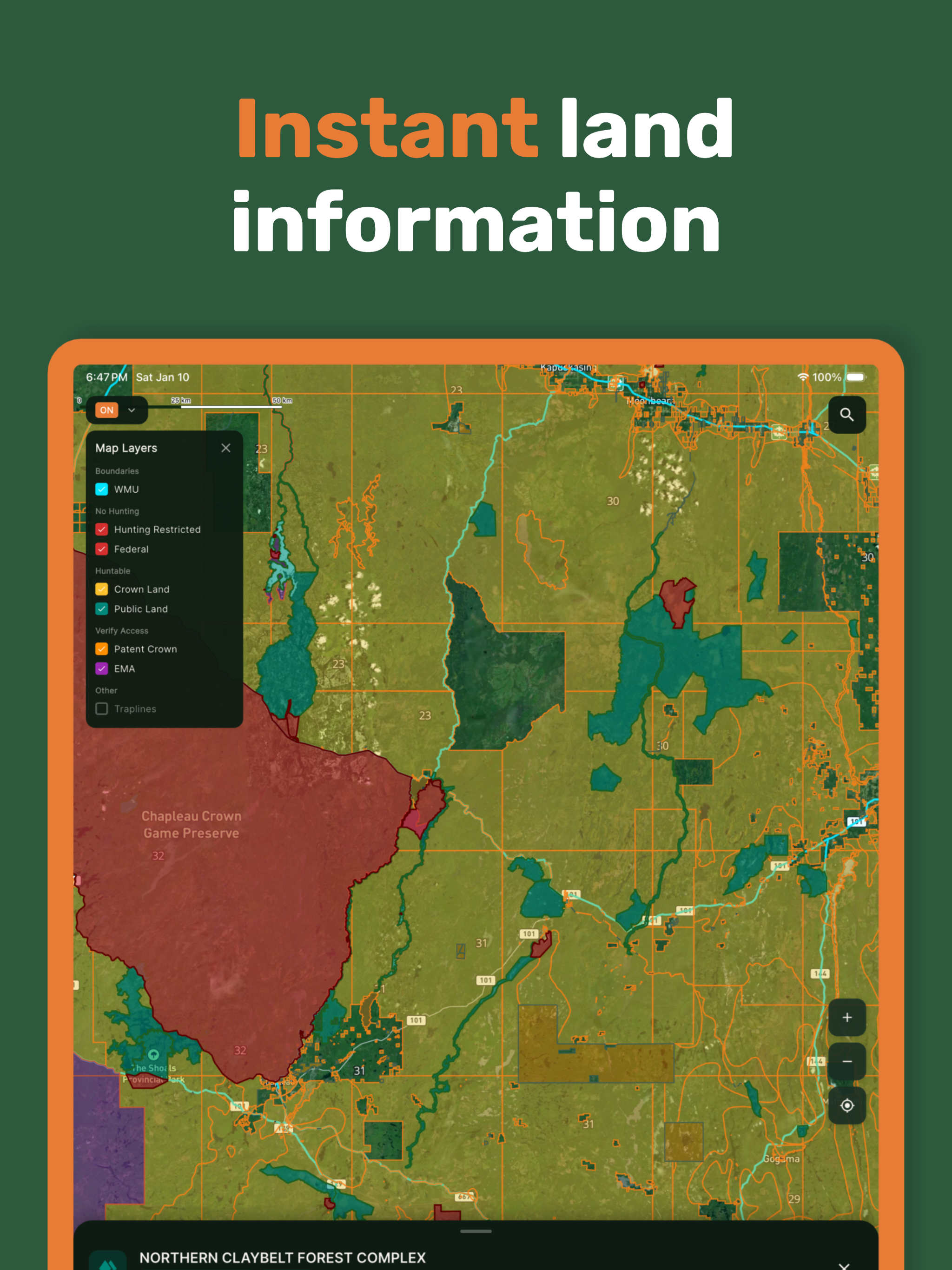 HuntScout: Hunting Maps & More screenshot 9