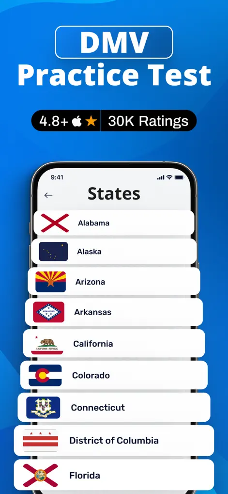 DMV: Practice Test 2026 Permit - Education App | MWM