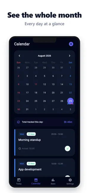 TimeHack: Time & Study Log screenshot 2