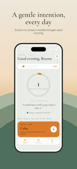 Captura de pantalla de Breena: Respiración Y Calma en iPhone 2