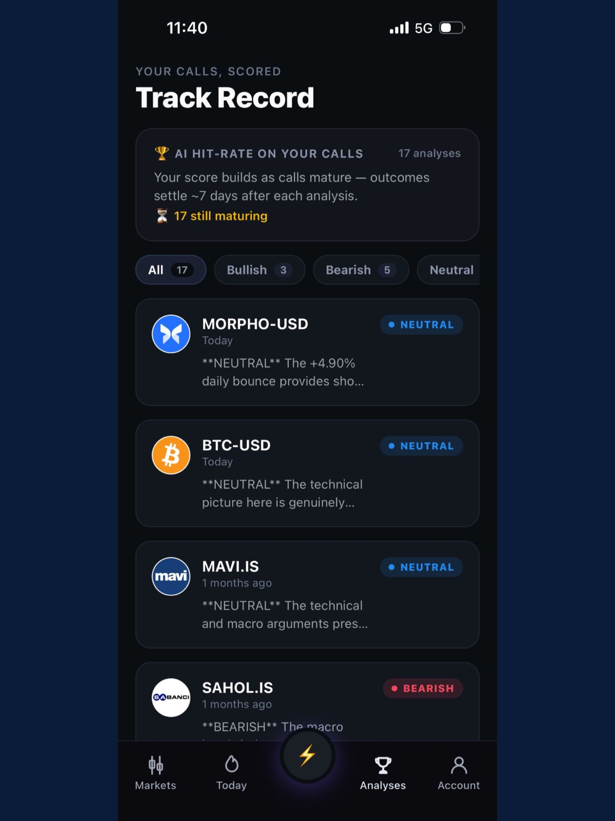 Traidechart screenshot 7