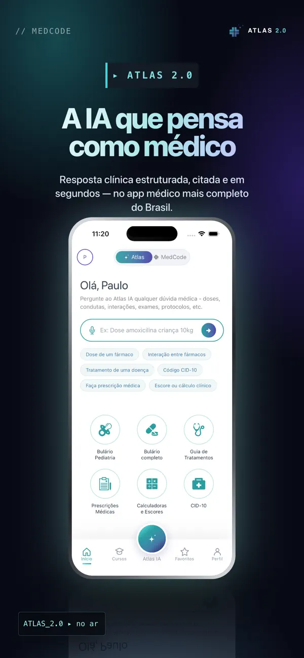 Screenshot #1 pour MEDCode: IA Médica Atlas 2.0