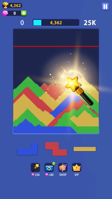 Sand Blast - Color Block Screenshot