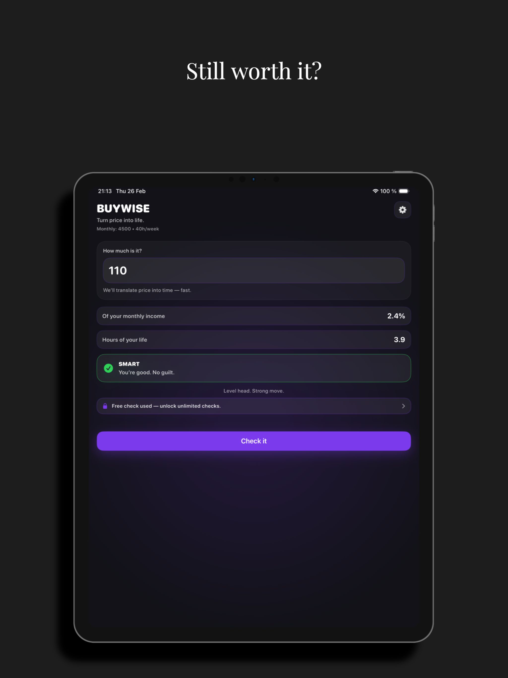 BuyWise: Spend Smarter