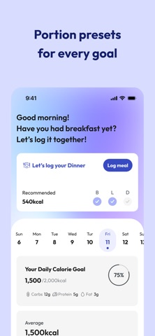 PortionPro, AI Calorie Counter Screenshot 5 of 7