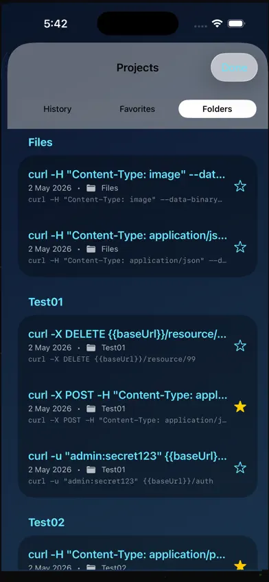 Simple cURL screenshot 5