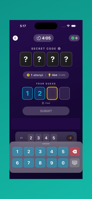 Secret Code Cracking Screenshot 6 of 7