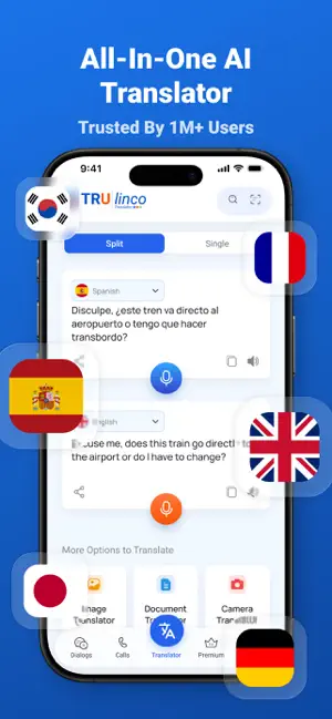 Trulinco: AI Voice Translator screenshot 1